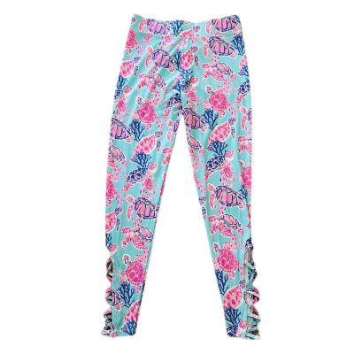 Simply Southern Leggings Womens One Size Fits XS-M Bright Colors Tropical Soft